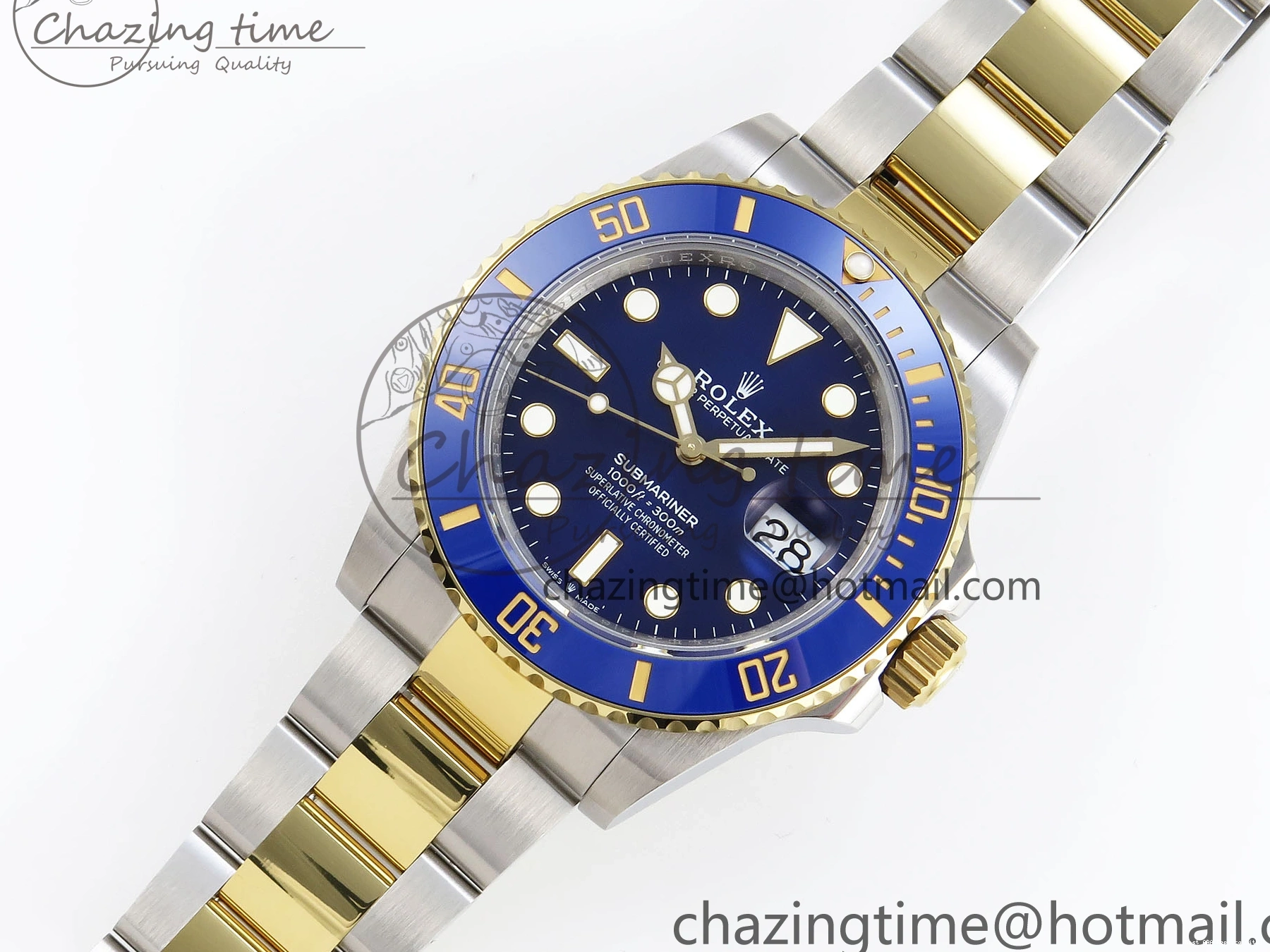 Best AAA Replica Sites 904L EDITION LB SS 1:1 YG VR Unisex BLUE SUBMARINER 41MM 126613 1794 STEEL BEST GMF CERAMIC 1226